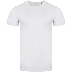 T-SHIRT BIAŁY KOSZULKA MĘSKA GŁADKA BAWEŁNA L