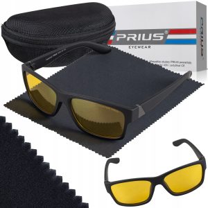 OKULARY PRZECIWSŁONECZNE POLARYZACYJNE PRIUS UV400 ROWEROWE SPORTOWE ETUI